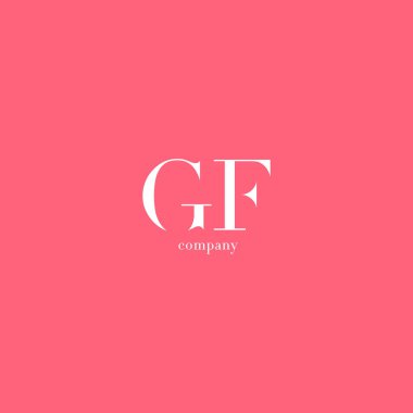 G ve F harfleri Logo  