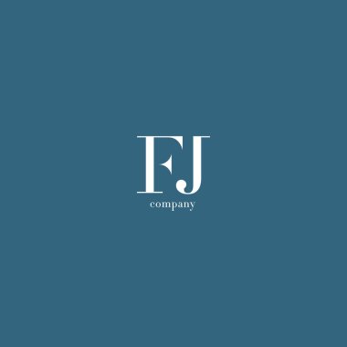 F ve J harfleri Logo 