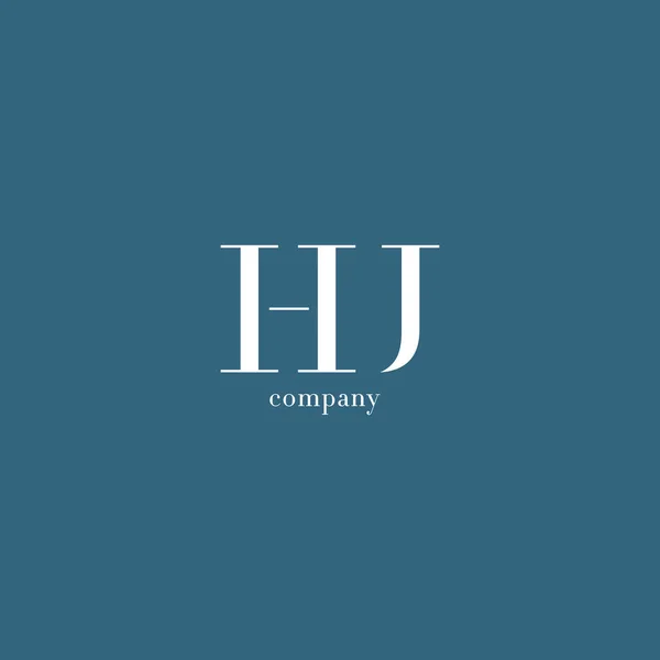 Logo des lettres H & U — Image vectorielle