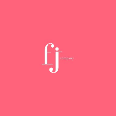 F ve J harfleri Logo 