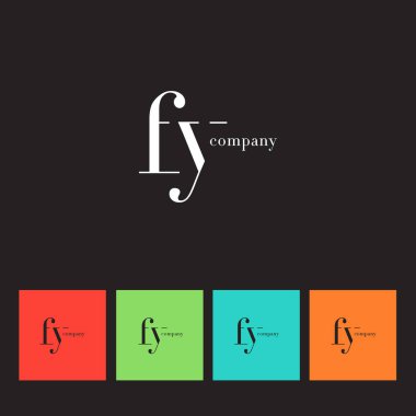 F ve Y harfleri Logo 