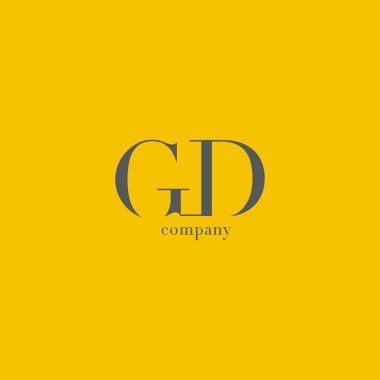 G ve D harfleri Logo  