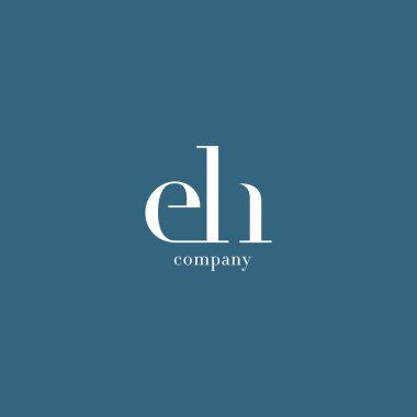 E ve H harfleri Logo 