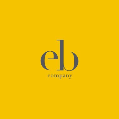 E ve B harfleri Logo 