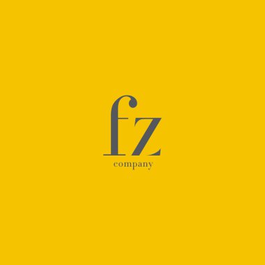 F ve Z harfleri Logo 