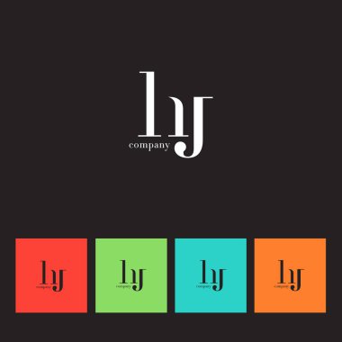 H ve J harfleri Logo 