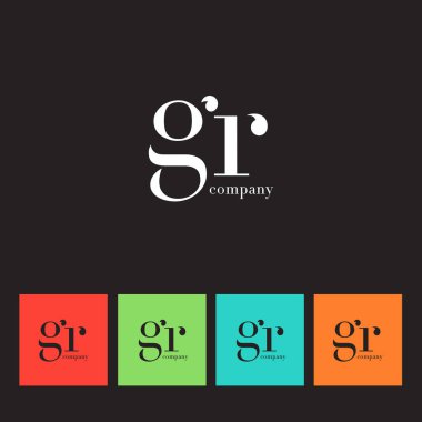 G ve R harfleri Logo 