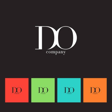 D ve O harf Logo  