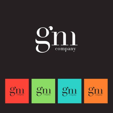 G ve M harfleri logosu  