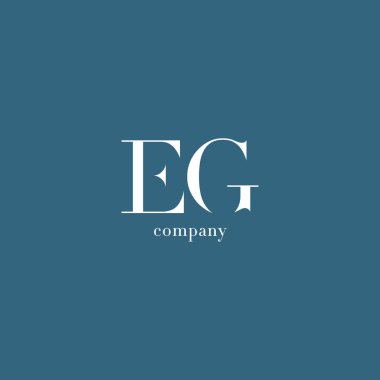E ve G harfleri Logo 
