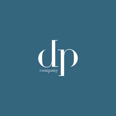 D ve P harfleri Logo 