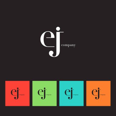 E ve J harfleri Logo 
