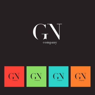 G ve N harfleri Logo  