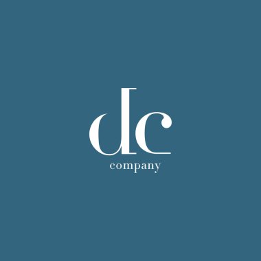 D ve C harfleri Logo 