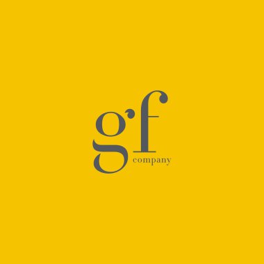 G ve F harfleri Logo  