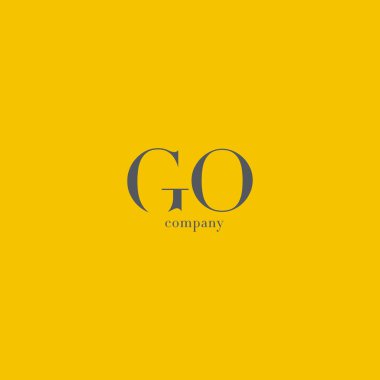 G ve O harf Logo 