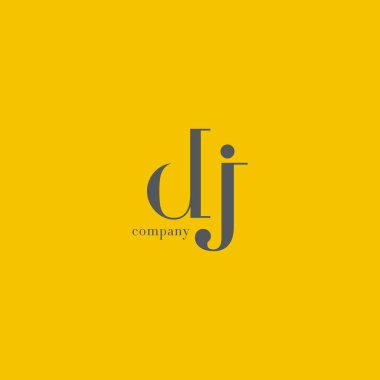 D ve J harfleri Logo 