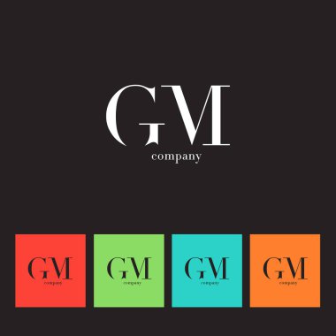 G ve M harfleri logosu  