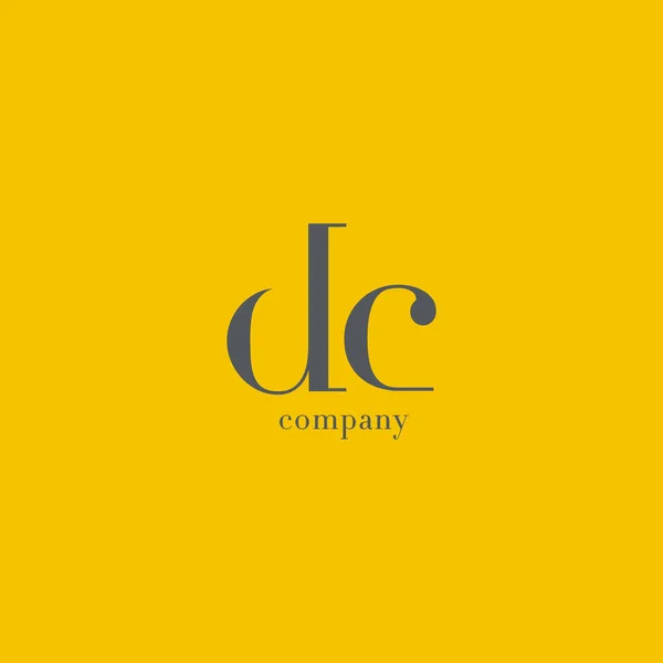 Logo des lettres D & C — Image vectorielle