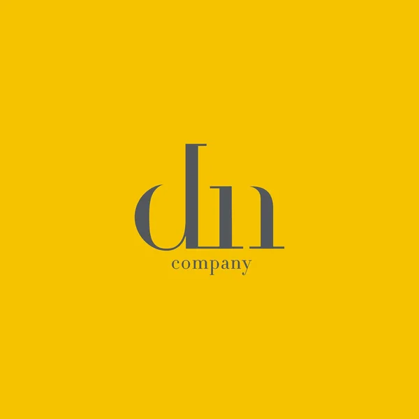 Logo des lettres D & N — Image vectorielle
