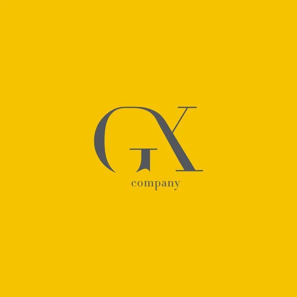 G ve harf Logo — Stok Vektör