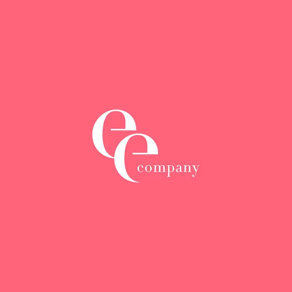Logotipo de las letras E & E — Archivo Imágenes Vectoriales