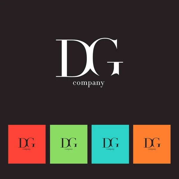Логотип літер D & G — стоковий вектор