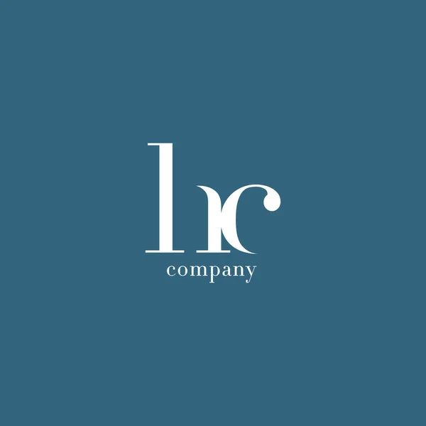 Logo delle lettere H & C — Vettoriale Stock