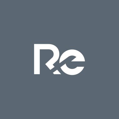 R & E Letter Logo  
