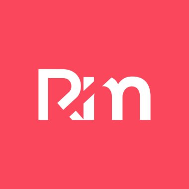 R ve M harfi logosu  