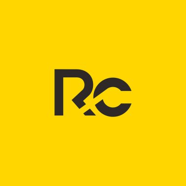 R ve C harfi Logo  