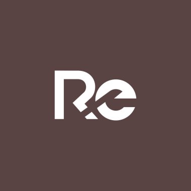 R & E Letter Logo  