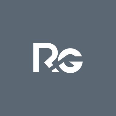 R ve G harfi Logo  