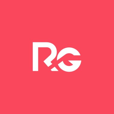 R ve G harfi Logo  