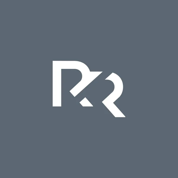 Logotipo da letra R & R —  Vetores de Stock