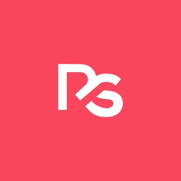 R & S brief Logo — Stockvector