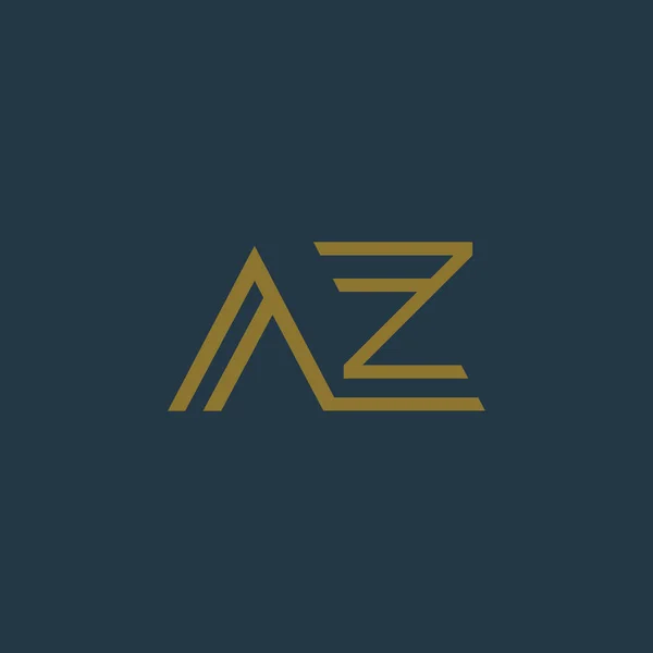 Moderne brief logo ontwerp — Stockvector