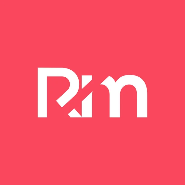 R & M brief Logo — Stockvector