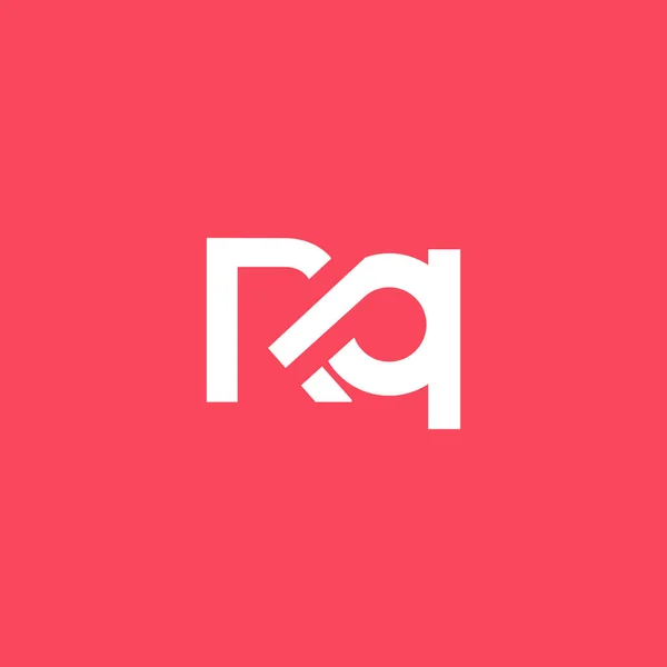 Logotipo de letra R & Q — Archivo Imágenes Vectoriales