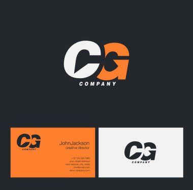 C ve G harfi Logo  
