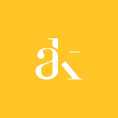 Modern mektup Logo Simge