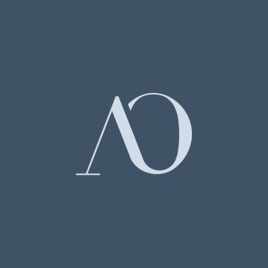 Modern mektup Logo Simge