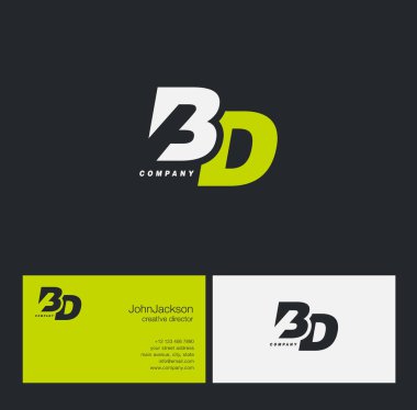 B ve D harfi Logo 