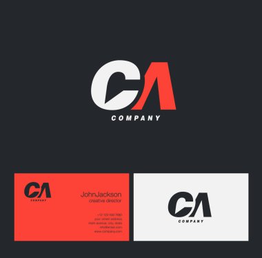 C ve bir mektup Logo  