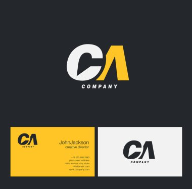 C ve bir mektup Logo  