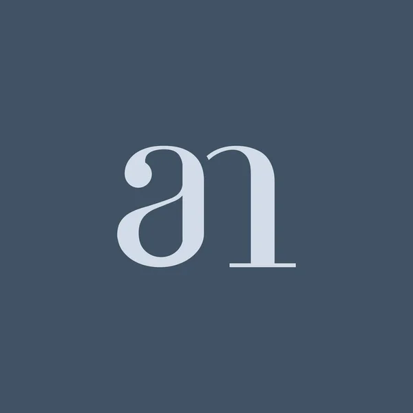 現代の文字ロゴのアイコン — ストックベクタ