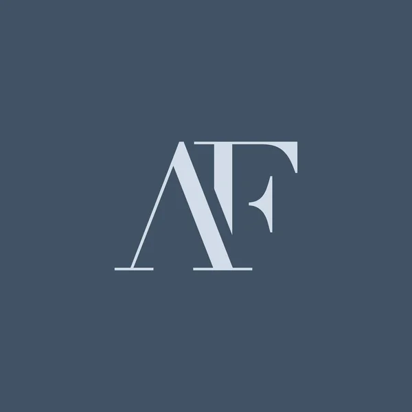 Lettre moderne Logo icône — Image vectorielle