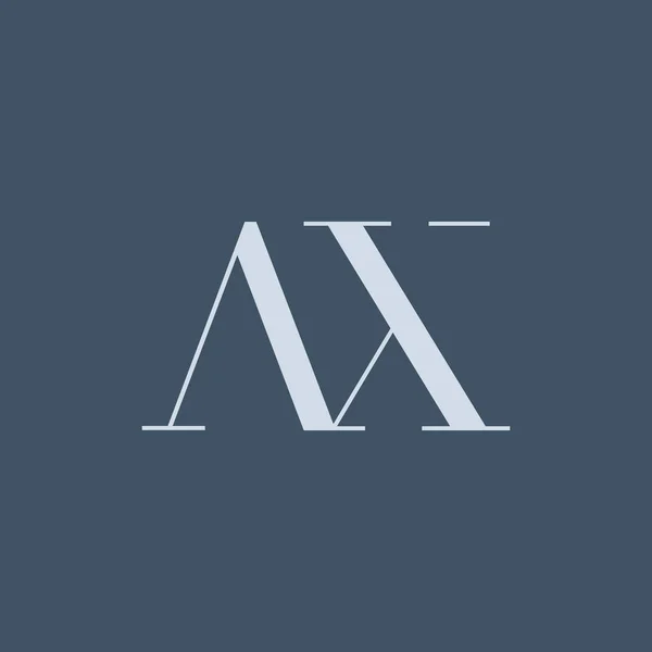 Moderní dopis Logo ikonu — Stockový vektor