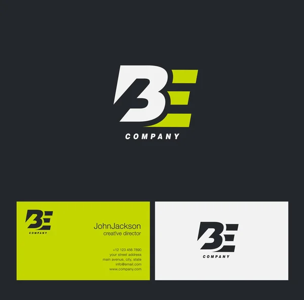 B & E list Logo — Wektor stockowy