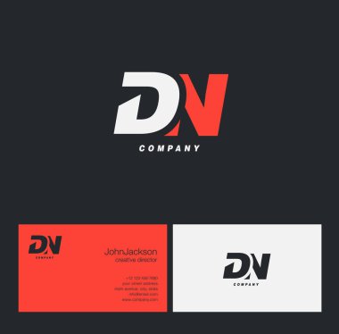 D ve N harfi Logo  